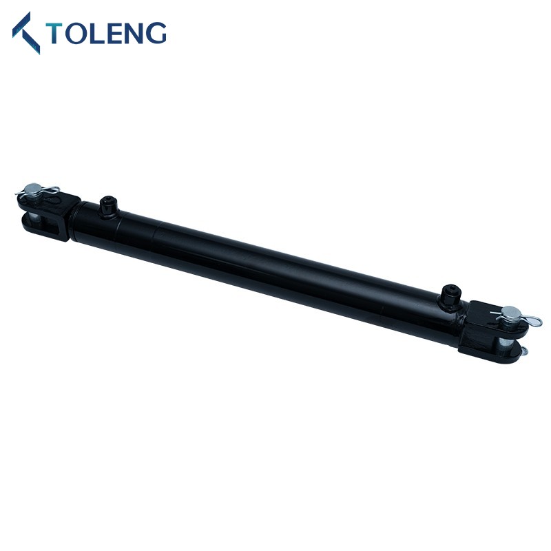 Hoe verschilt een hydraulische cilinder met één werking van een dubbelwerkende?