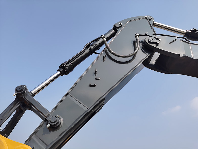 Wat is een hydraulische cilinder van een graafmachine?