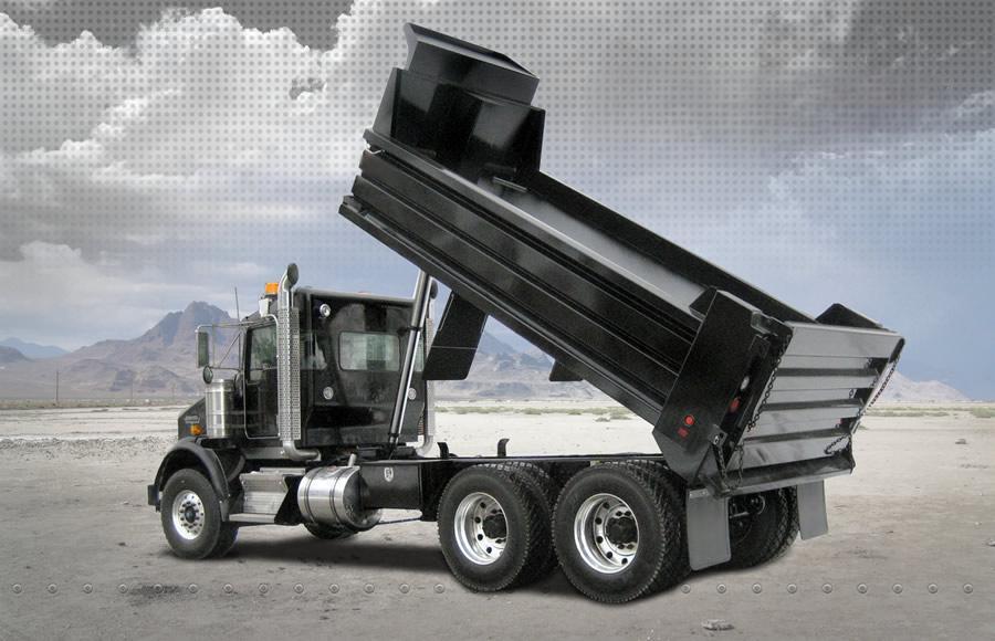 Welk type hydraulische cilinder is efficiënter voor dumptrucks?